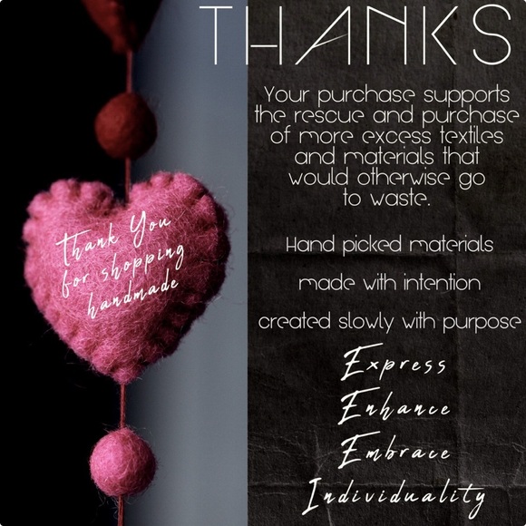 Handmade 10 piece stationary set paper & fabric mixed media - Picture 8 of 16